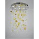 Plafoniera Cristale,, Bohemia, GU10, LW010608090101Ni, Crystal