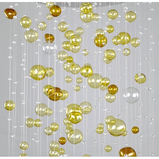 Plafoniera Cristale,, Bohemia, GU10, LW010608090101Ni, Crystal