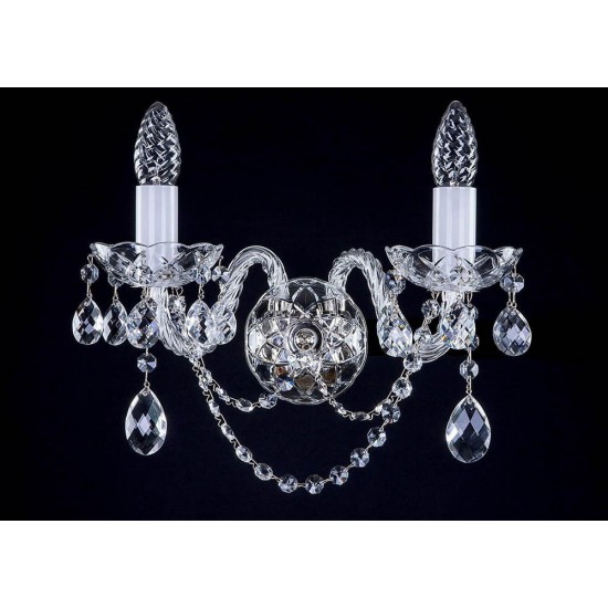 Aplica Cristale, Bohemia, E14, N001050CLN, Crystal