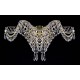 Aplica Cristale, Bohemia, G9, N201063CE, Crystal