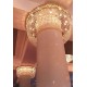 Candelabru Pilon, Bohemia, E14, OS0102016, Crystal