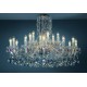 Candelabru Cristale, Lux Preciosa Harrachov, Bohemia, E14, PA010C546001020, Crystal