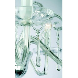 Candelabru Cristale, Sticla Amadeus 8, Bohemia, E14, PA010S521900008, Crystal