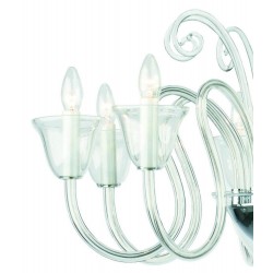 Candelabru Cristale Preciosa La Scala 8, Bohemia, E14, PA010S525000008, Crystal