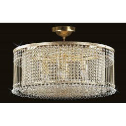 Plafoniera Cristale, Drum Tambour, Bohemia, E14, PS010013Z, Crystal