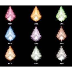Veioza Cristale, Bohemia, E14, S101075CE 8006, Crystal
