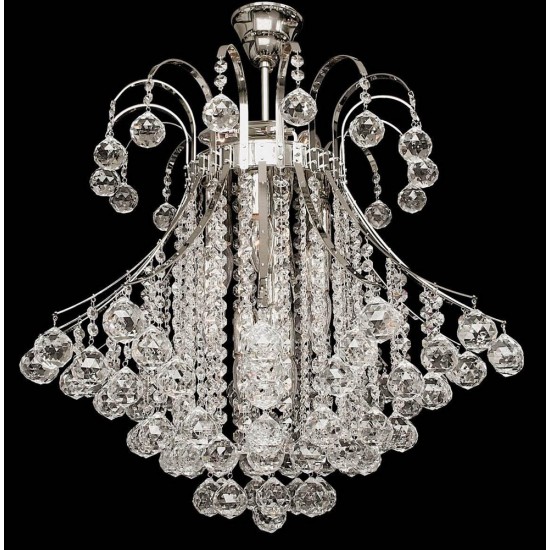 Plafoniera Cristale, Cascada, Bohemia, E14, TX010132000112, Crystal