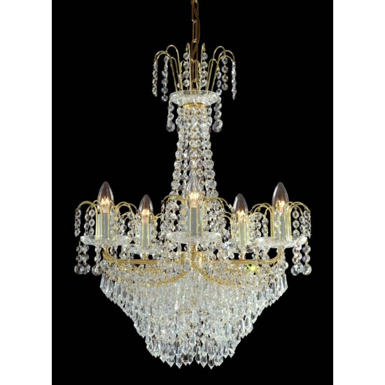 Plafoniera Cristale, Pear, Bohemia, E14, TX010201000006, Crystal