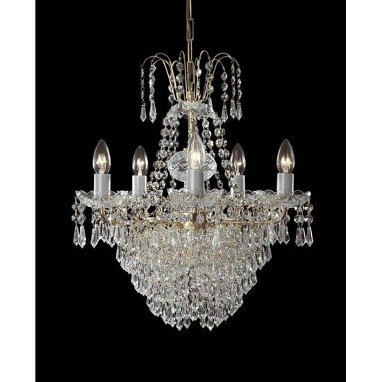 Plafoniera Cristale, Pear, Bohemia, E14, TX010203000006, Crystal