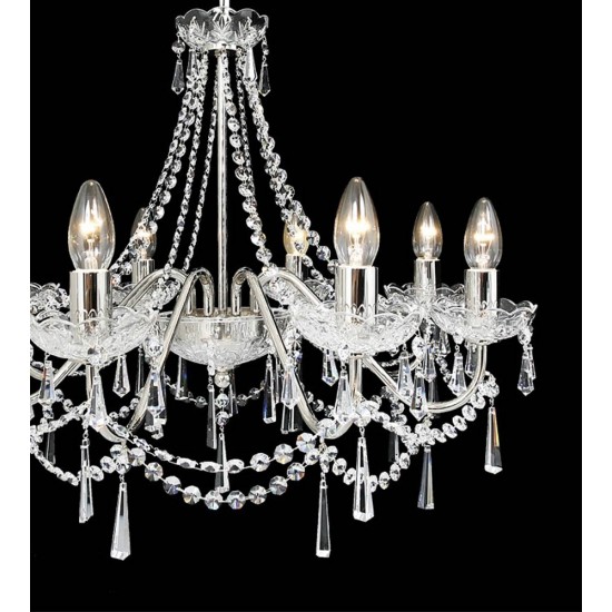 Candelabru Cristale, Bohemia, E14, TX010218000008, Crystal