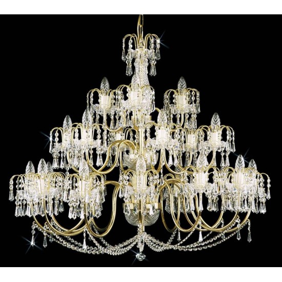 Candelabru Cristale, Bohemia, E14, TX010224000021, Crystal