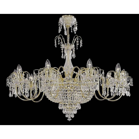 Candelabru Cristale, Bohemia, E14, TX010226000013, Crystal
