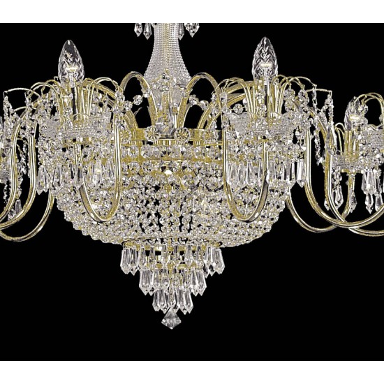 Candelabru Cristale, Bohemia, E14, TX010226000013, Crystal