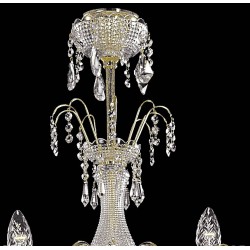 Candelabru Cristale, Bohemia, E14, TX010226000013, Crystal