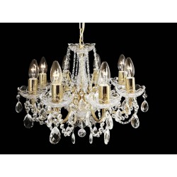Candelabru Cristale, Bohemia, E14, TX010234000208, Crystal