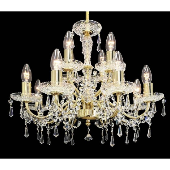 Candelabru Cristale, Bohemia, E14, TX010241000012, Crystal