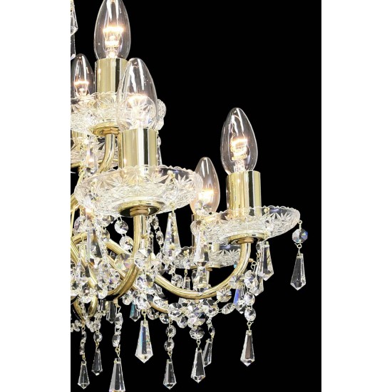 Candelabru Cristale, Bohemia, E14, TX010241000012, Crystal