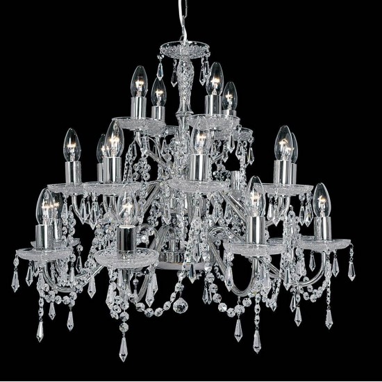 Candelabru Cristale, Bohemia, E14, TX010241000020, Crystal