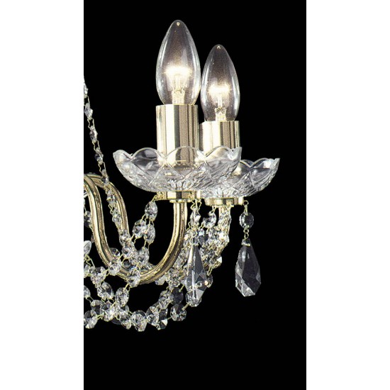 Candelabru Cristale, Bohemia, E14, TX010261000005, Crystal
