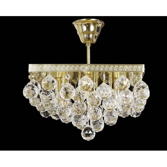 Plafoniera Cristale, Square, Bohemia, G9, TX010328000006, Crystal