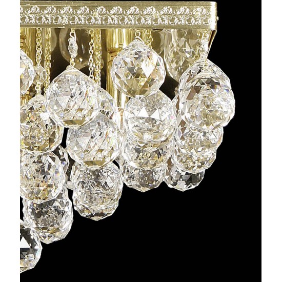 Plafoniera Cristale, Square, Bohemia, G9, TX010328000006, Crystal