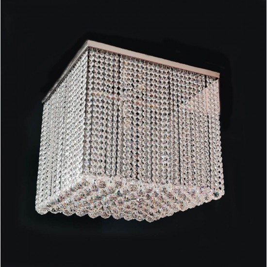 Plafoniera Cristale, square, Bohemia, E14, TX010343000909, Crystal