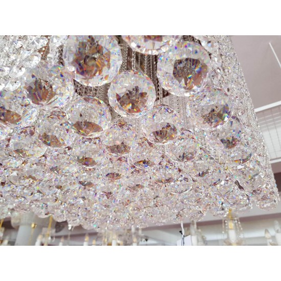 Plafoniera Cristale, square, Bohemia, E14, TX010343000909, Crystal