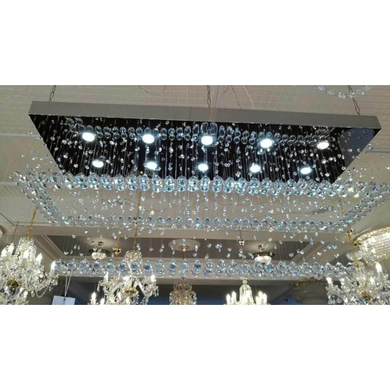 Plafoniera Cristale, Square, Bohemia, G9, TX010346000010, Crystal