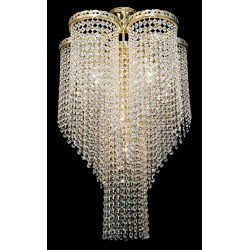 Candelabru Cristale, Spirala, Bohemia, E14, TX010509000109, Crystal