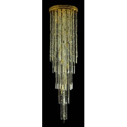 Candelabru Cristale, Spirala, Bohemia, G9, TX010513000019, Crystal