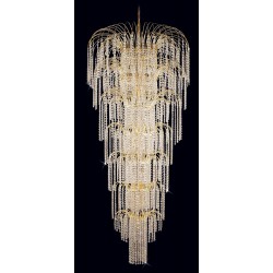 Plafoniera Cristale, Cascada, Bohemia, E14, TX010610000019, Crystal