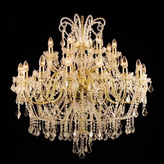 Candelabru Cristale, Bohemia, E14, TX010840000924, Crystal