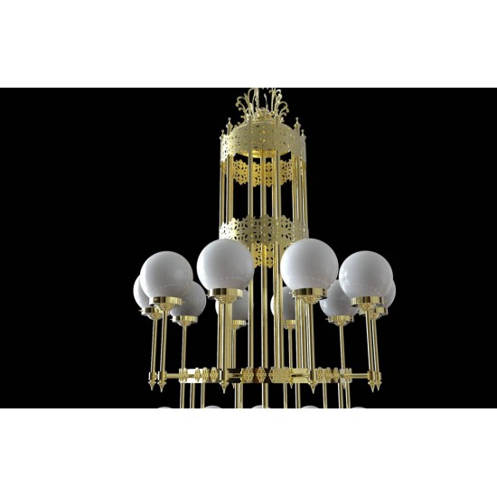 Candelabru, Bohemia, E27, TX010907000080, Crystal