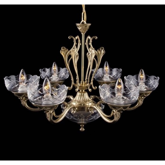 Candelabru Alama, Bohemia, E14, TX010965000006, Crystal