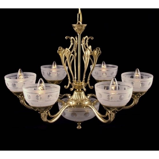 Candelabru Alama, Bohemia, E14, TX010965000106, Crystal