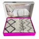 Lenjerie pat dubla, 6 piese, 220cm x 240cm, Ethnic LB100ET6M