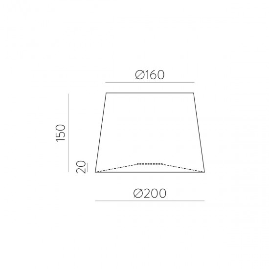 Abajur Stilo 5PANT0014B ACB Spania