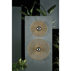 Abajur Pamela 5PANT39135NAR ACB Negru, Spania