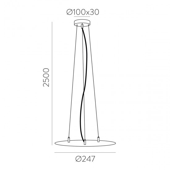 Kit Suspensie Lisboa 81CON38514N ACB Negru, Spania
