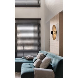 Kit Aplica Pamela 81CON3912N ACB E27, Negru, Spania