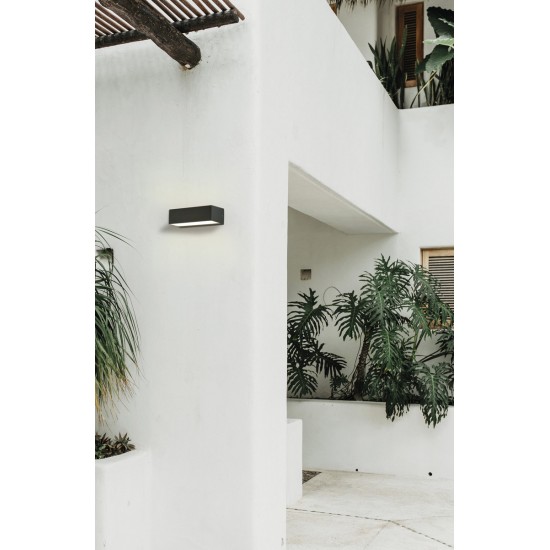 Aplica Exterior Draco A2070000GR ACB LED, Antracit, Spania
