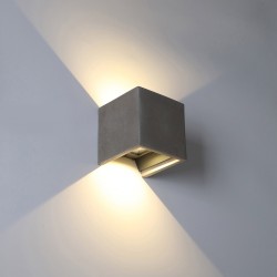 Aplica Exterior Perseo A2077000GR ACB LED, Gri, Spania