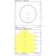 Aplica Exterior Perseo A2077000GR ACB LED, Gri, Spania