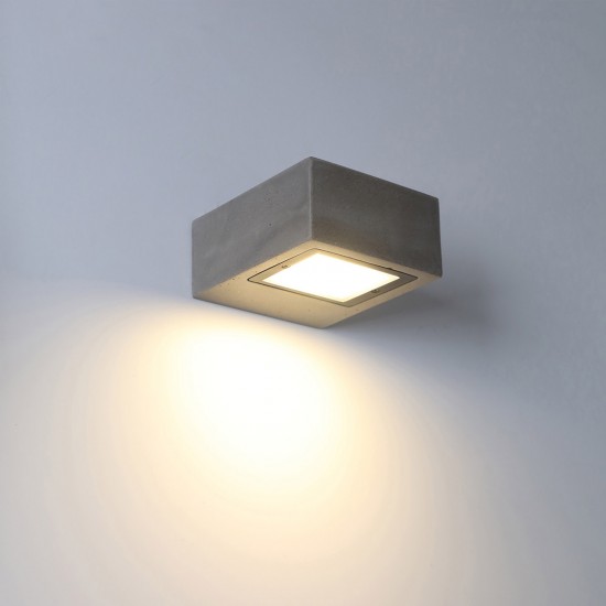 Aplica Exterior Izar A2078000GR ACB LED, Gri, Spania