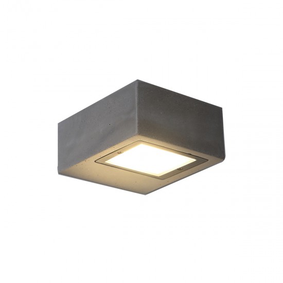 Aplica Exterior Izar A2078000GR ACB LED, Gri, Spania