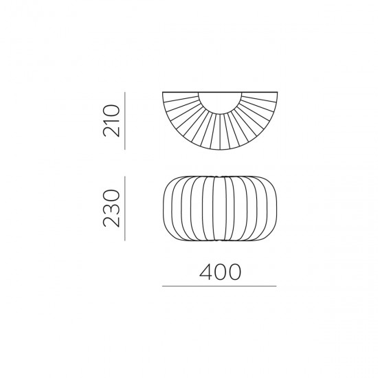 Aplica Mirta A30550PI ACB E27, Spania
