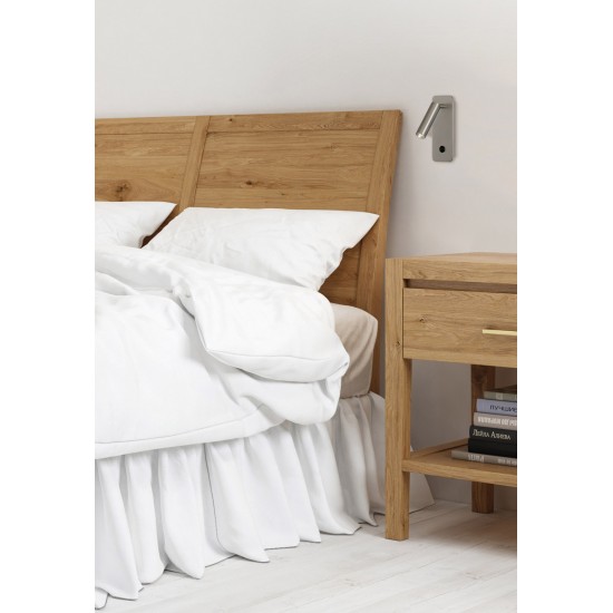 Aplica Dormitor Aron A32401NS ACB LED, Nichel, Spania