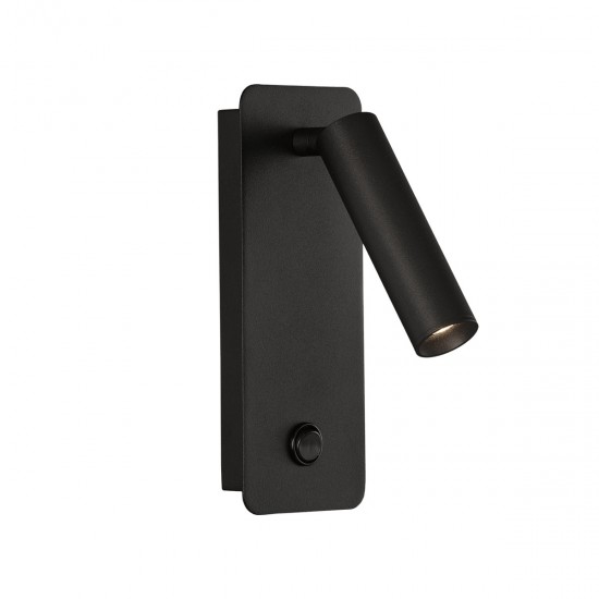 Aplica Dormitor Aron A32401N ACB LED, Negru, Spania