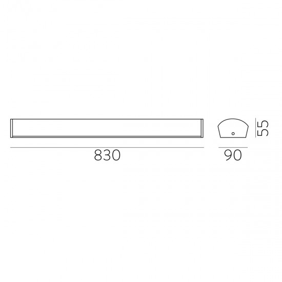 Aplica Baie Aldo A3432270C ACB LED, Opal, Spania