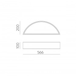 Aplica Isia A3453670BDT ACB LED, Alb, Spania